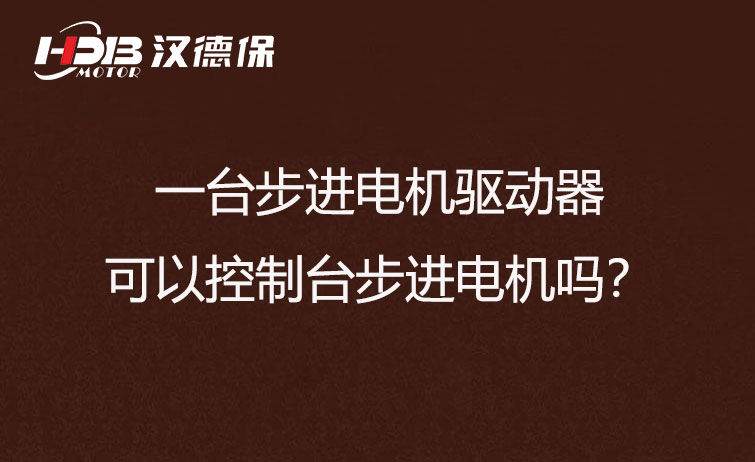一臺(tái)步進(jìn)電機(jī)驅(qū)動(dòng)器可以控制臺(tái)步進(jìn)電機(jī)嗎？